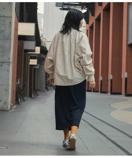 SIPULI / シプリ レザーブルゾン・ジャケット | High Density Twill ドルマンスリーブブルゾン | 詳細21