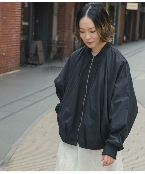 SIPULI / シプリ レザーブルゾン・ジャケット | High Density Twill ドルマンスリーブブルゾン | 詳細22