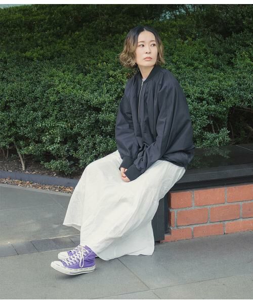 SIPULI / シプリ レザーブルゾン・ジャケット | High Density Twill ドルマンスリーブブルゾン | 詳細24