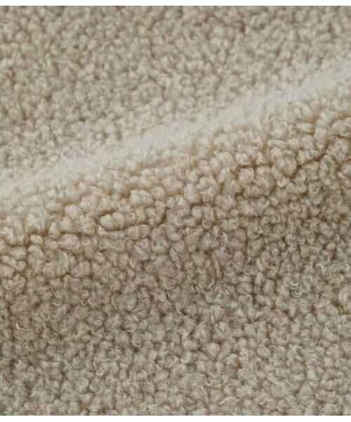 SIPULI / シプリ ベスト | Eco Fur 切り替えボアベスト | 詳細8