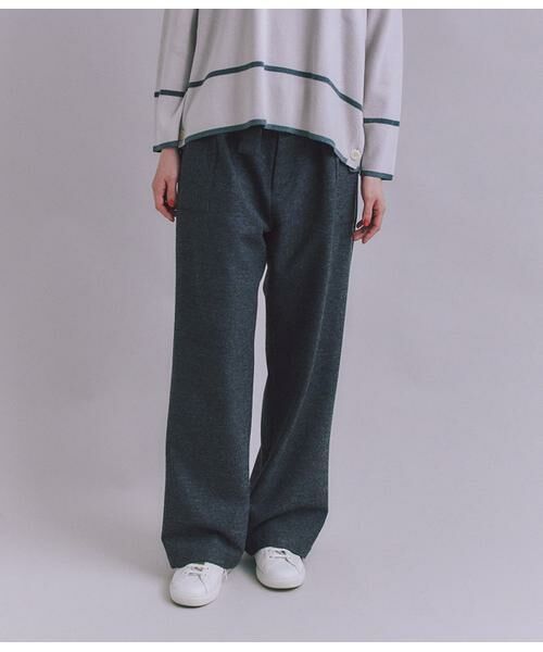 SIPULI / シプリ チノ・ワークパンツ | Nep Tweed ベルトベイカーパンツ | 詳細12