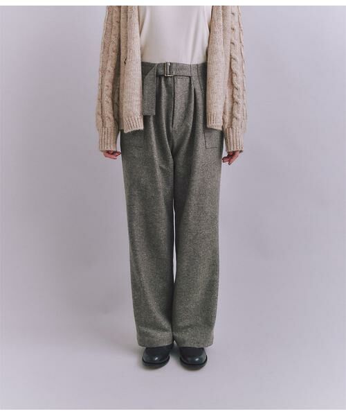 SIPULI / シプリ チノ・ワークパンツ | Nep Tweed ベルトベイカーパンツ | 詳細19