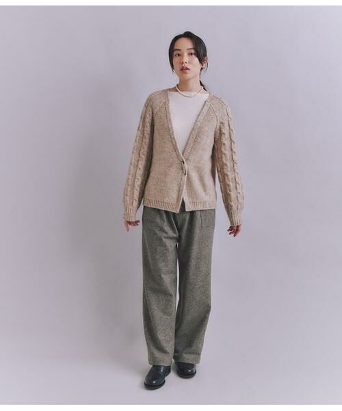 SIPULI / シプリ チノ・ワークパンツ | Nep Tweed ベルトベイカーパンツ | 詳細21