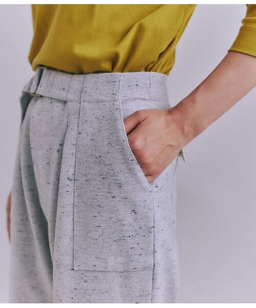 SIPULI / シプリ チノ・ワークパンツ | Nep Tweed ベルトベイカーパンツ | 詳細4