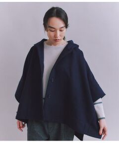 SIPULI / シプリ その他アウター | High Count Melton フードポンチョコート