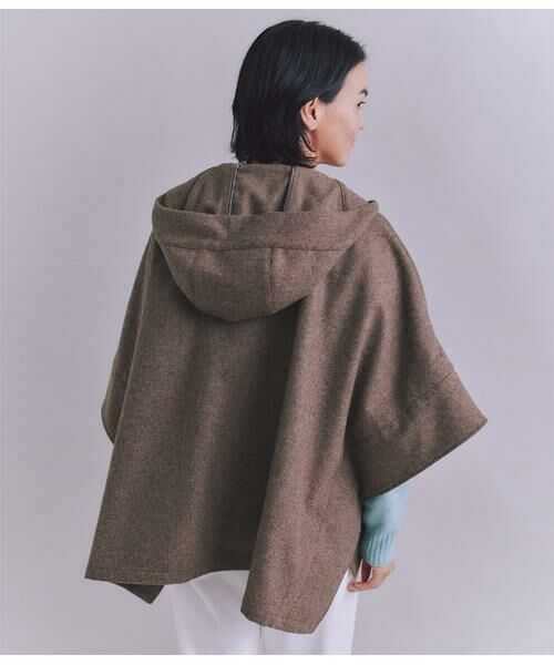 SIPULI / シプリ その他アウター | High Count Melton フードポンチョコート | 詳細3