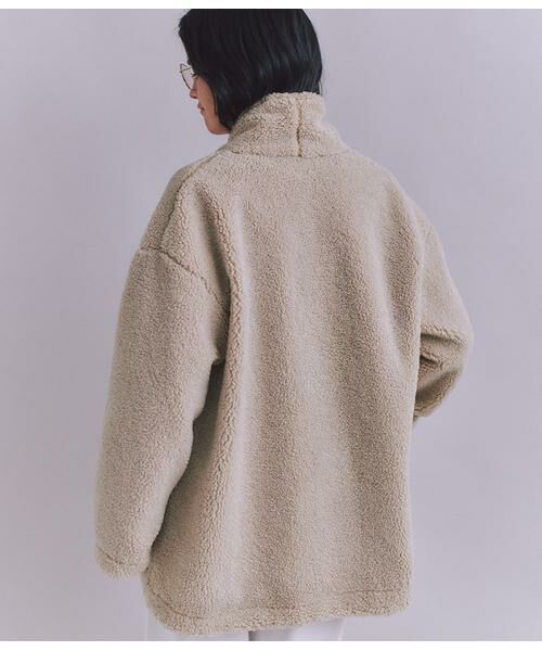 SIPULI / シプリ その他アウター | Eco Fur ショールカラーコート | 詳細3