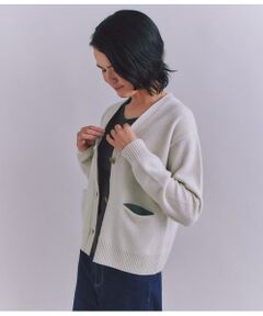 SIPULI / シプリ カーディガン・ボレロ | Colorful Melange 配色ポケットニットカーディガン