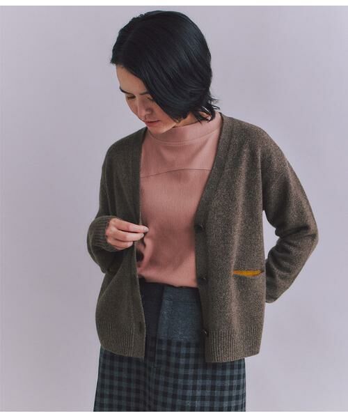 SIPULI / シプリ カーディガン・ボレロ | Colorful Melange 配色ポケットニットカーディガン | 詳細8