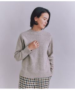 SIPULI / シプリ ニット・セーター | Australia Lamb サドルショルダースリットニット