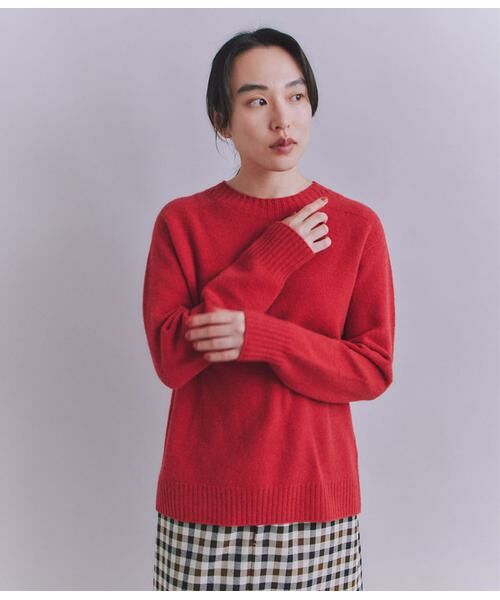 SIPULI / シプリ ニット・セーター | Australia Lamb サドルショルダースリットニット | 詳細1