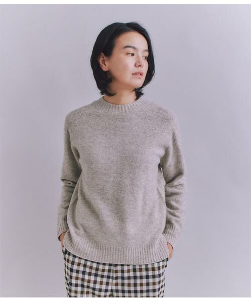 SIPULI / シプリ ニット・セーター | Australia Lamb サドルショルダースリットニット | 詳細14