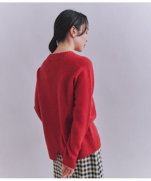 SIPULI / シプリ ニット・セーター | Australia Lamb サドルショルダースリットニット | 詳細2