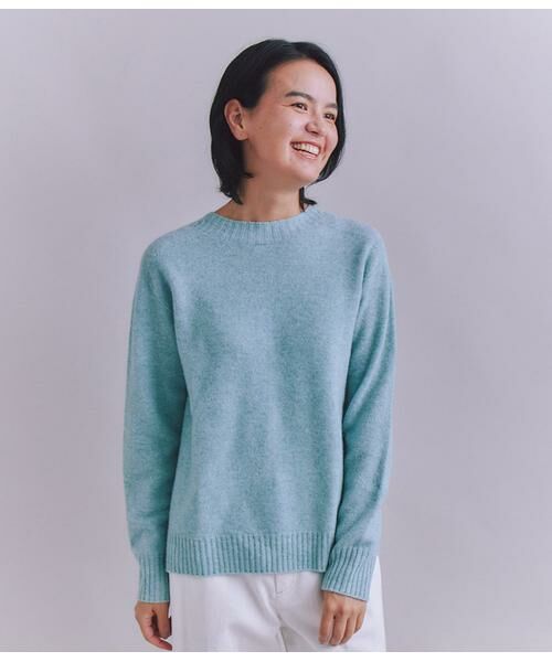 SIPULI / シプリ ニット・セーター | Australia Lamb サドルショルダースリットニット | 詳細20