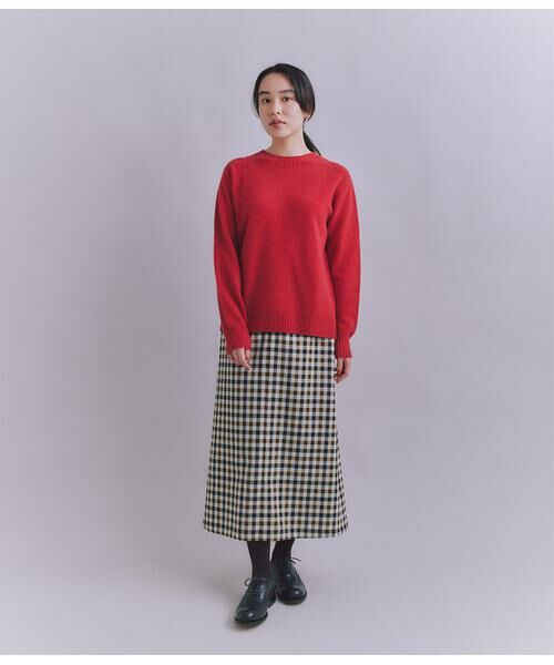 SIPULI / シプリ ニット・セーター | Australia Lamb サドルショルダースリットニット | 詳細5