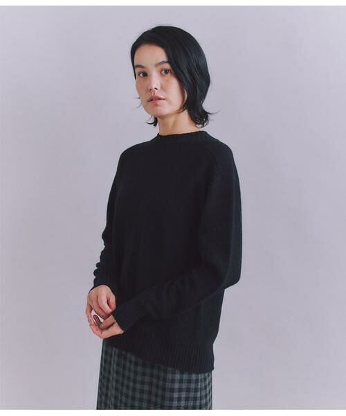 SIPULI / シプリ ニット・セーター | Australia Lamb サドルショルダースリットニット | 詳細9