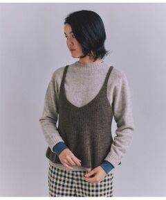 SIPULI / シプリ ニット・セーター | Colorful Melange 2wayペプラムキャミニット