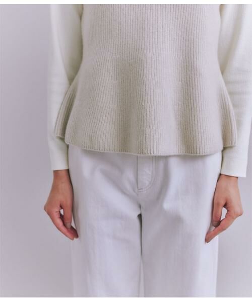 SIPULI / シプリ ニット・セーター | Colorful Melange 2wayペプラムキャミニット | 詳細4