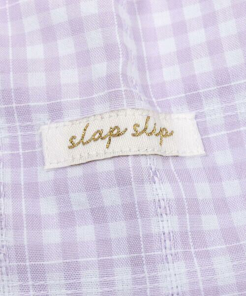 SLAP SLIP / スラップ スリップ Tシャツ | 【 お揃い 】 ベスト レイヤード 風 ストライプ チュニック (90~130cm) | 詳細7