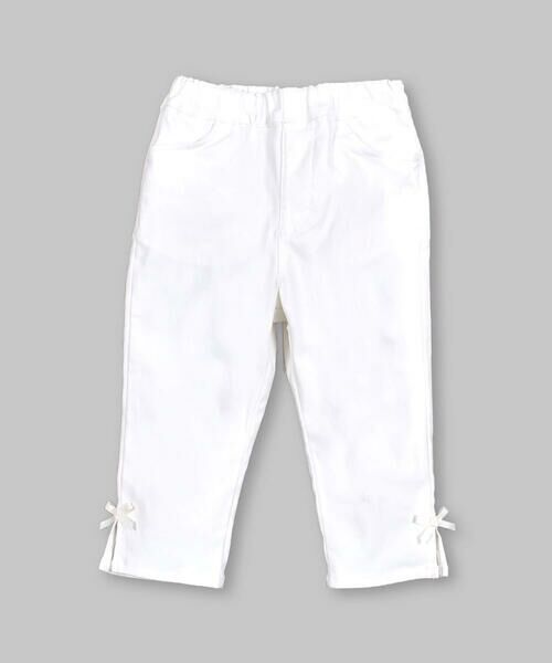 SLAP SLIP / スラップ スリップ パンツ | 裾リボンスーパーストレッチ7分丈パンツ(80~130cm) | 詳細4