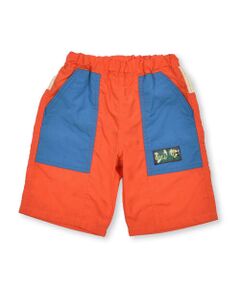 SLAP SLIP / スラップ スリップ ショート・ハーフ・半端丈パンツ | 【耐塩素・撥水/吸水速乾】いきもの・フルーツ総柄無地水陸両用5.5分丈パンツ(80~130cm)