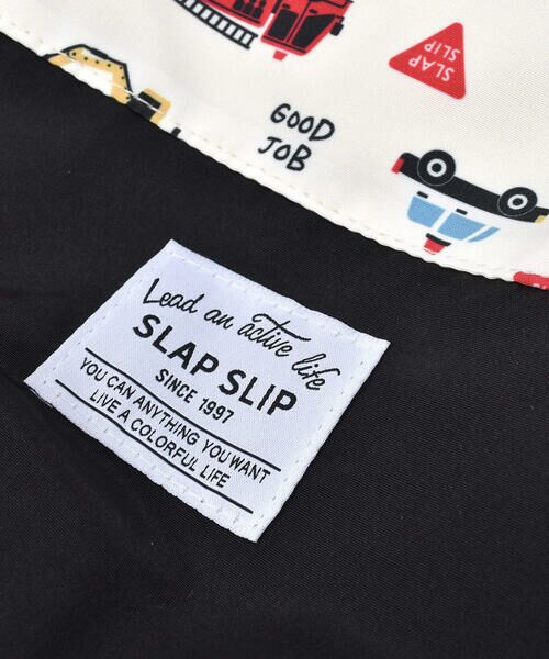 SLAP SLIP / スラップ スリップ その他雑貨 | フルーツ はたらくくるま 柄 配色 切り替え シューズ バッグ | 詳細8