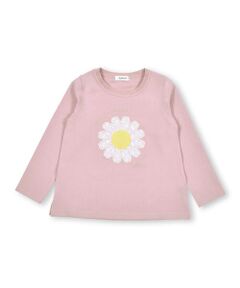 【 お揃い 】 花柄 うさぎ チェック バレリーナ レース 花 モチーフ Tシャツ (80~130cm)