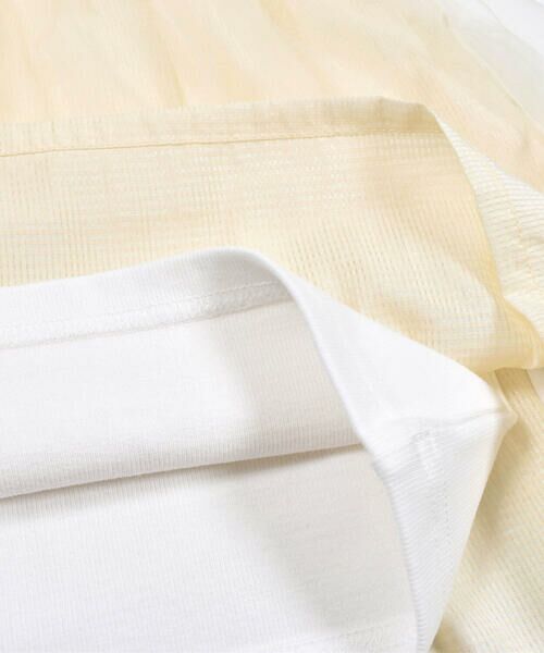 SLAP SLIP / スラップ スリップ Tシャツ | チュールドッキング長袖Tシャツ(80~130cm) | 詳細18