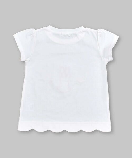 SLAP SLIP / スラップ スリップ Tシャツ | 【防汚加工】ウサギパッチ刺しゅうプリント半袖Tシャツ(80~130cm) | 詳細1