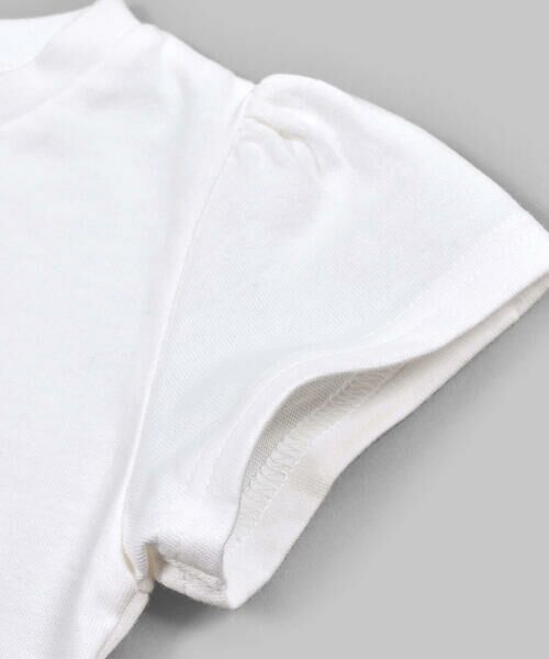 SLAP SLIP / スラップ スリップ Tシャツ | 【防汚加工】ウサギパッチ刺しゅうプリント半袖Tシャツ(80~130cm) | 詳細3