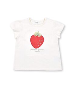 イチゴモチーフ半袖Tシャツ(80~130cm)