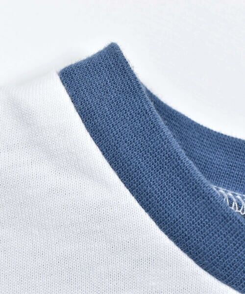 SLAP SLIP / スラップ スリップ Tシャツ | 星ポケット配色切り替え半袖Tシャツ(80~130cm) | 詳細6