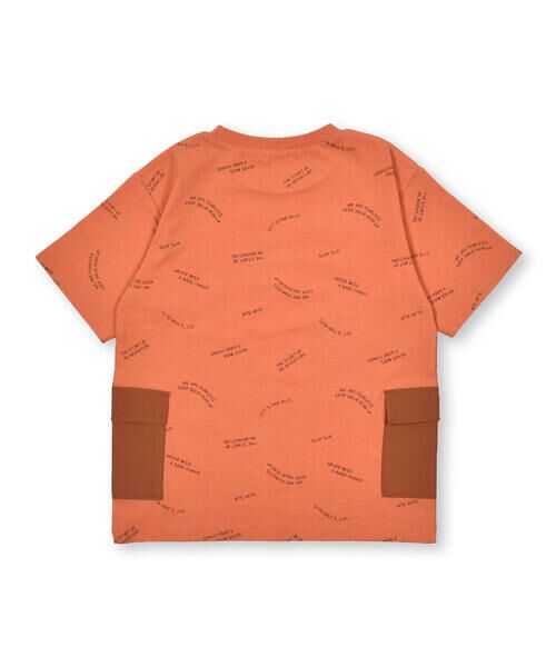 SLAP SLIP / スラップ スリップ Tシャツ | カーゴ風ポケット付ロゴ柄半袖Tシャツ(80~130cm) | 詳細12