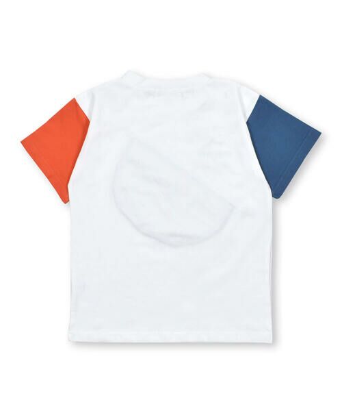 SLAP SLIP / スラップ スリップ Tシャツ | ボディバッグモチーフ付き袖切替半袖Tシャツ(80~130cm) | 詳細4