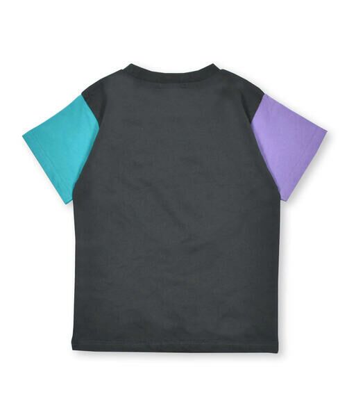SLAP SLIP / スラップ スリップ Tシャツ | ボディバッグモチーフ付き袖切替半袖Tシャツ(80~130cm) | 詳細12