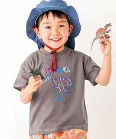 恐竜刺しゅう半袖Tシャツ(80~130cm)