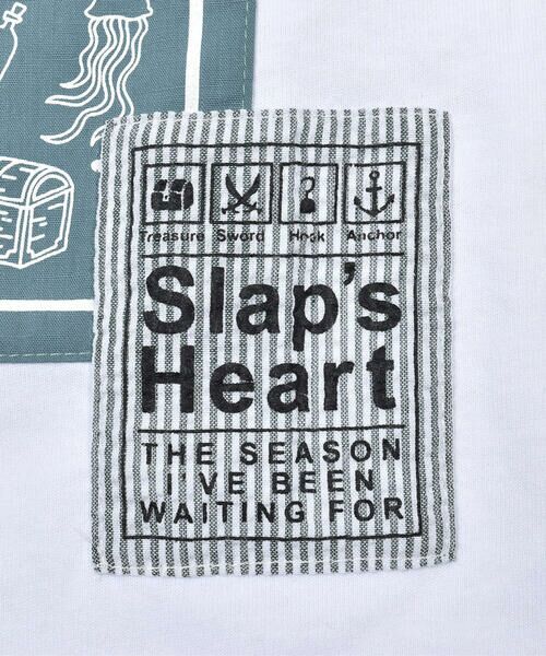 SLAP SLIP / スラップ スリップ Tシャツ | 海賊モチーフ恐竜海のいきもの半袖Tシャツ(90~130cm) | 詳細9