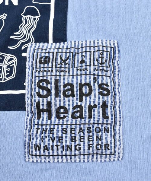 SLAP SLIP / スラップ スリップ Tシャツ | 海賊モチーフ恐竜海のいきもの半袖Tシャツ(90~130cm) | 詳細17