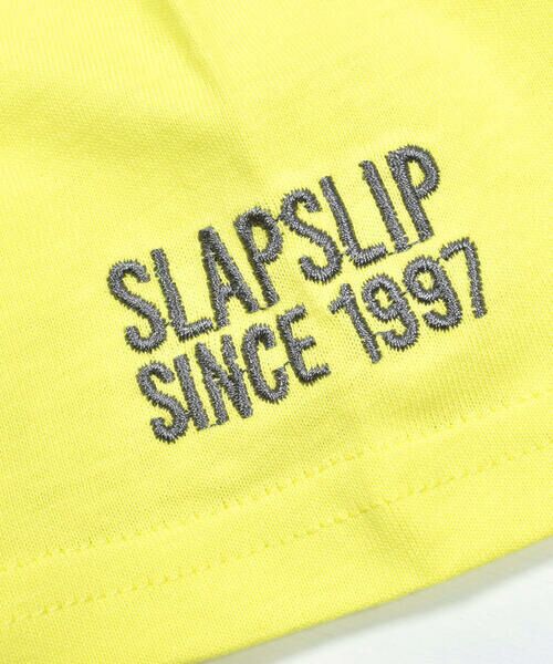 SLAP SLIP / スラップ スリップ Tシャツ | ポケット付モンスター刺しゅうネオンカラー半袖Tシャツ(80~130cm) | 詳細17