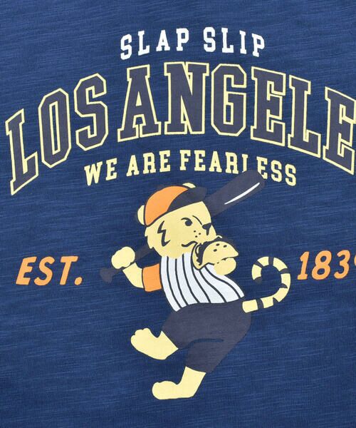 SLAP SLIP / スラップ スリップ Tシャツ | 【接触冷感】アニマルいろいろスポーツ前面プリント半袖Tシャツ(80~130cm) | 詳細14