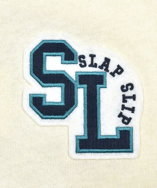 SLAP SLIP / スラップ スリップ Tシャツ | カレッジロゴ風プリント袖ポケット付半袖Tシャツ(90~130cm) | 詳細7