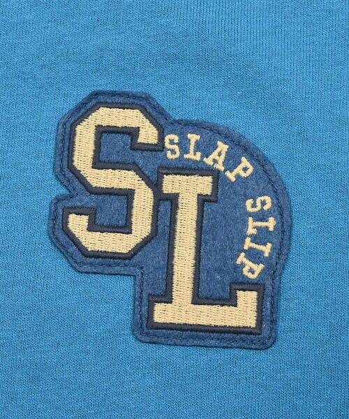 SLAP SLIP / スラップ スリップ Tシャツ | カレッジロゴ風プリント袖ポケット付半袖Tシャツ(90~130cm) | 詳細18