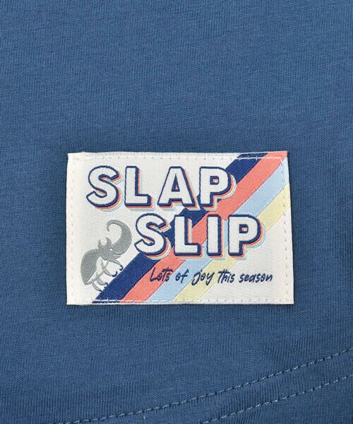 SLAP SLIP / スラップ スリップ Tシャツ | 【お揃い】マドラスチェックギンガムチェック切替半袖Tシャツ(80~130cm) | 詳細5