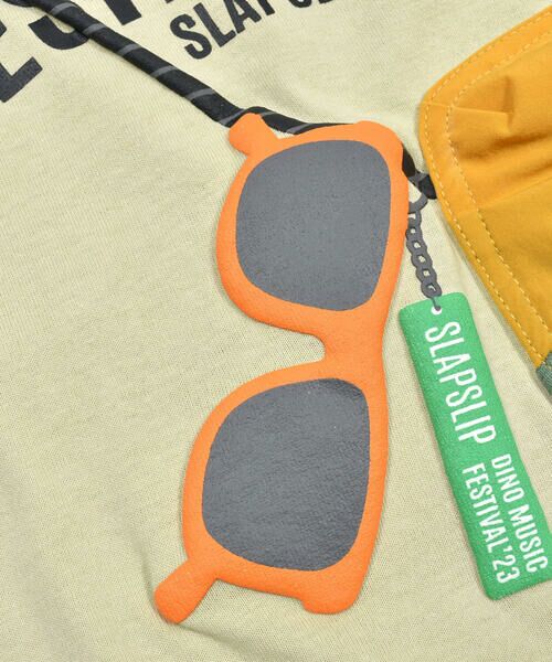 SLAP SLIP / スラップ スリップ Tシャツ | ポケッタブルロゴプリント半袖Tシャツ(80~130cm) | 詳細7
