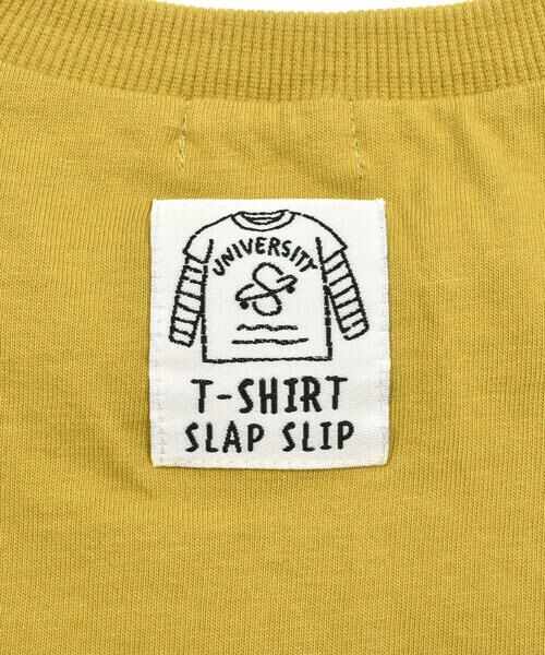 SLAP SLIP / スラップ スリップ その他 | 前面プリントパッチ刺しゅう半袖Tシャツ+ボーダー柄長袖Tシャツ2点セット(80~130cm) | 詳細17