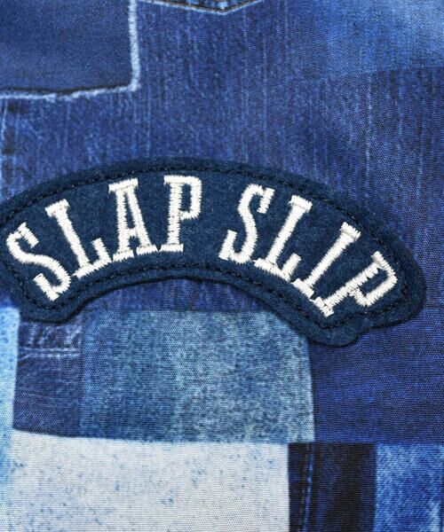 SLAP SLIP / スラップ スリップ テーラードジャケット | ワッペン付配色切り替えジャケット(80~130cm) | 詳細18