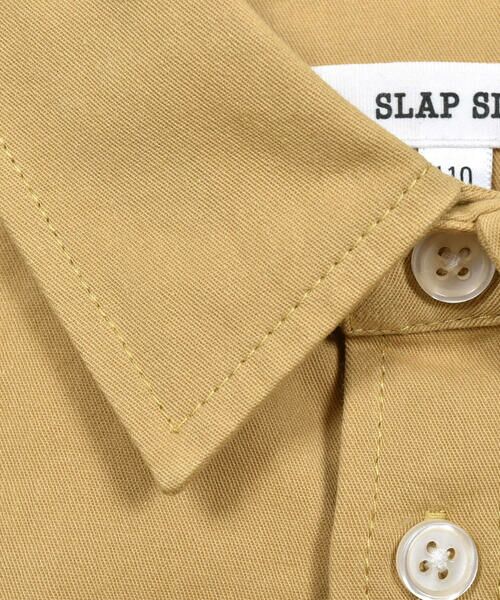 SLAP SLIP / スラップ スリップ シャツ・ブラウス | 【PEANUTS×SLAP SLIP】スヌーピーバックプリント胸ポケット長袖シャツ(90~130cm) | 詳細15