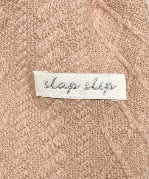 SLAP SLIP / スラップ スリップ レギンス・スパッツ | リボン付きケーブル編みレギパン(80~130cm) | 詳細12