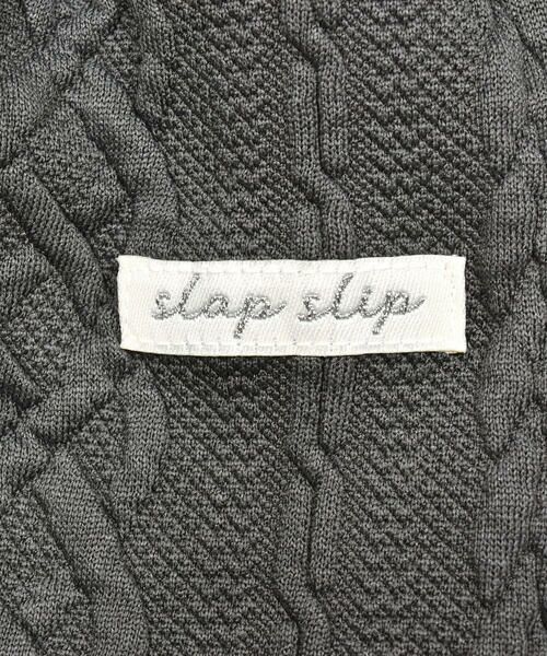 SLAP SLIP / スラップ スリップ レギンス・スパッツ | リボン付きケーブル編みレギパン(80~130cm) | 詳細20