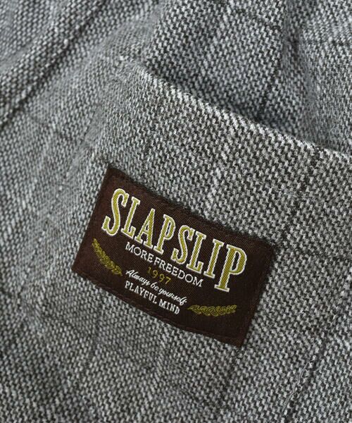 SLAP SLIP / スラップ スリップ チノ・ワークパンツ | チェック柄コールテンサイドラインパンツ(80~130cm) | 詳細20